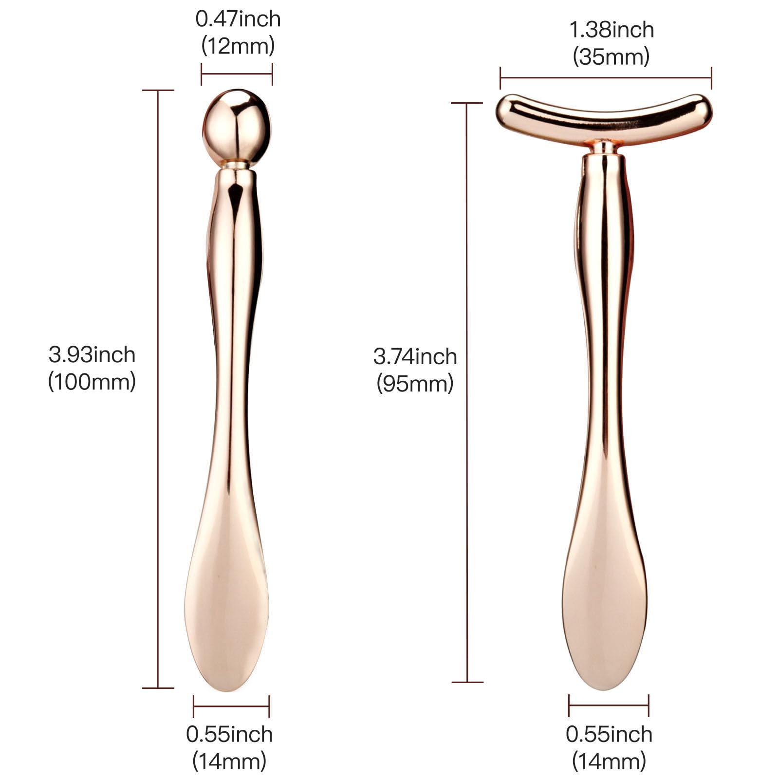 LISAPACK acabado metalico rosado-oro, aspecto premium y durabilidad.
