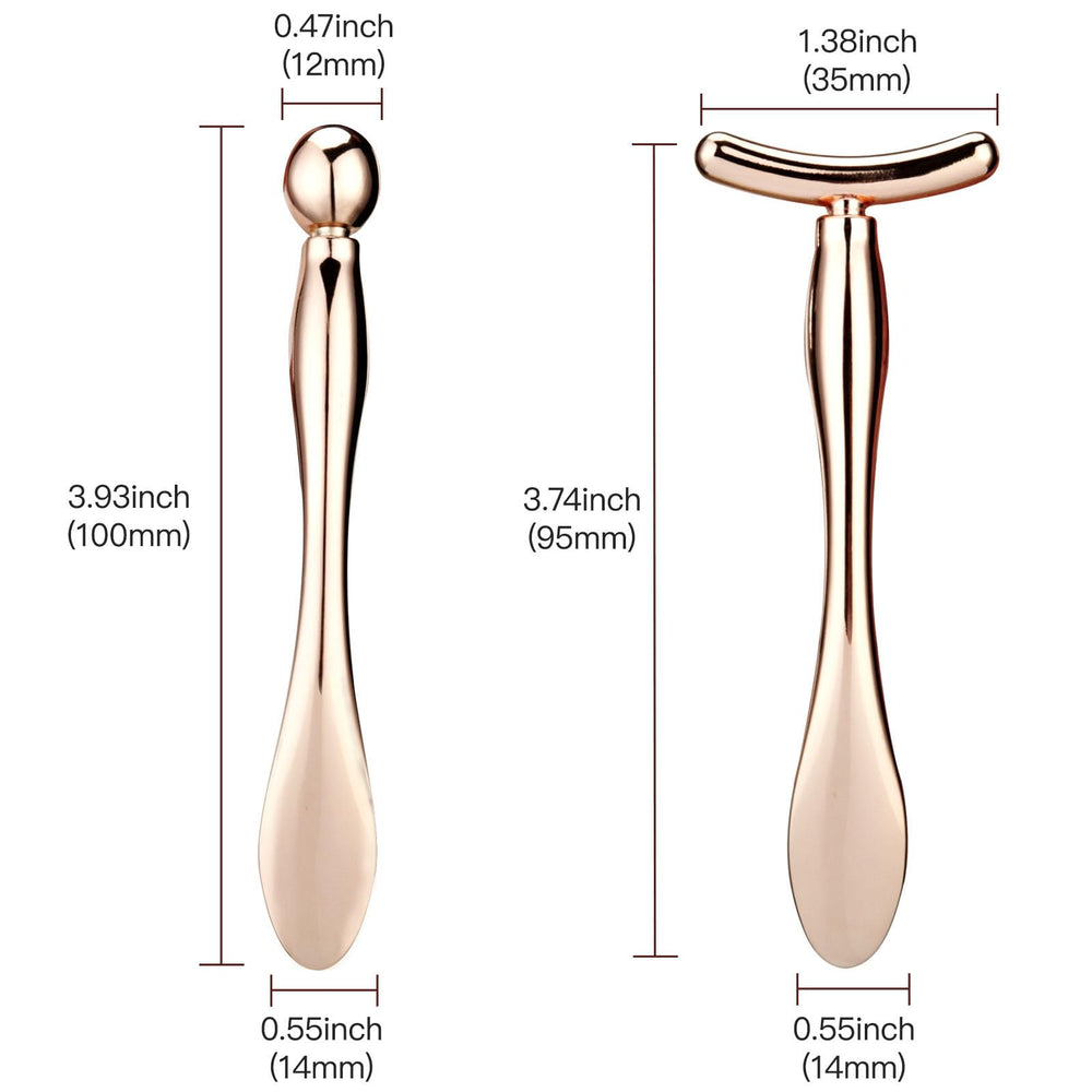 LISAPACK acabado metalico rosado-oro, aspecto premium y durabilidad.