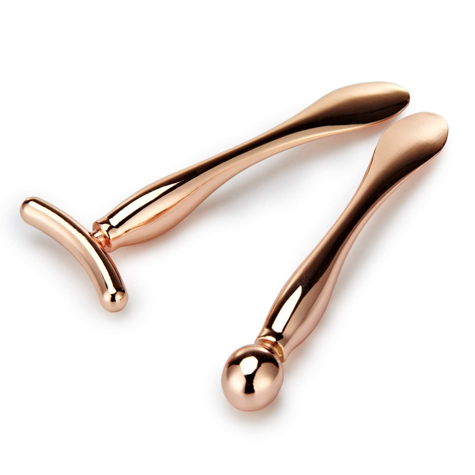 LISAPACK conjunto de aplicadores para ojos en rosado-oro para cuidado diario.