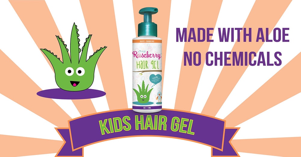 Aloe vera orgánica de Little Roseberry, ingrediente suave para el cabello.