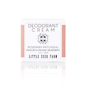 Desodorante natural Little Seed Farm romero patchouli crema: sensación suave y fresca