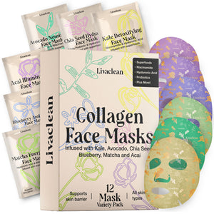 LivaClean mascarilla facial hidratante: hidratación profunda para piel suave y luminosa.