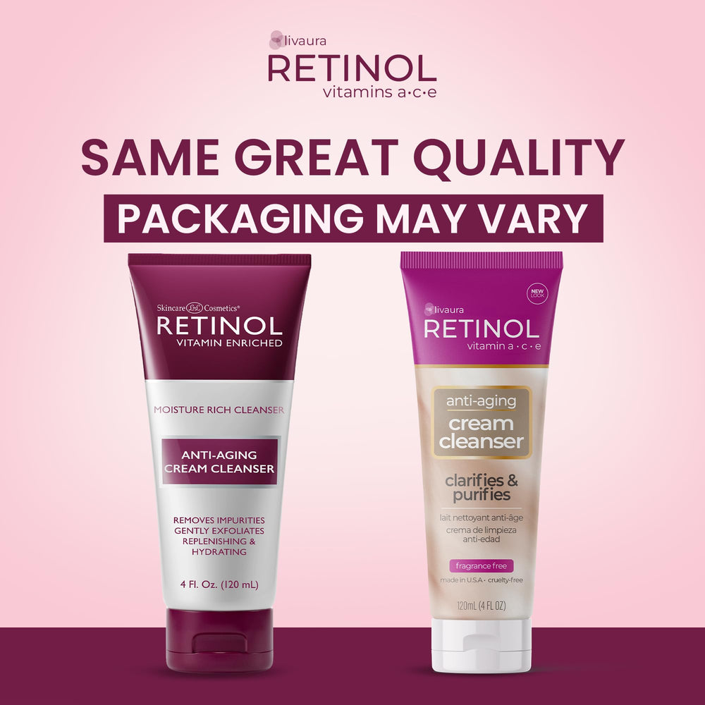 LIVAURA Retinol exfoliación facial elimina impurezas y suaviza la piel