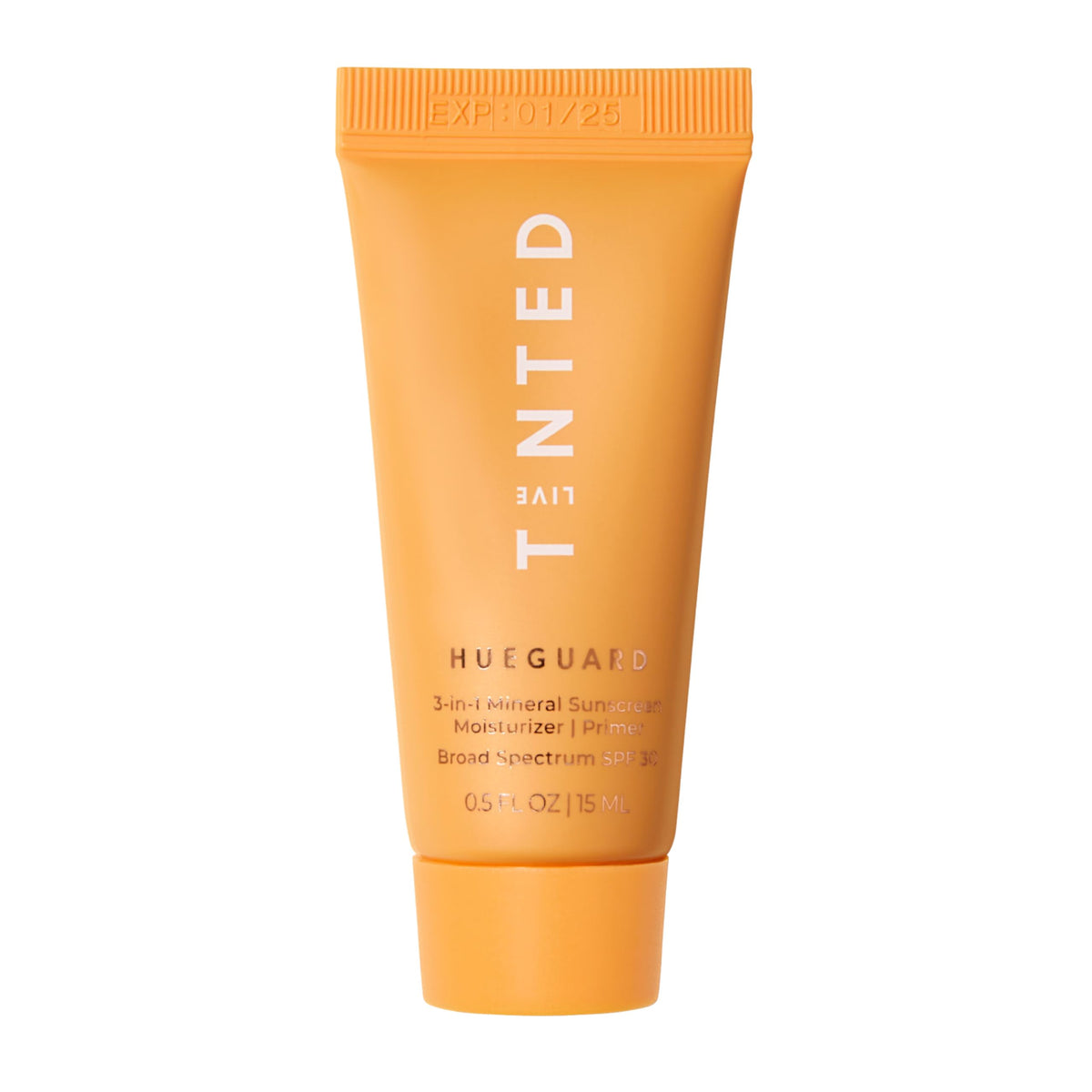 Live Tinted Hueguard Mini proteccion solar facial con acabado natural