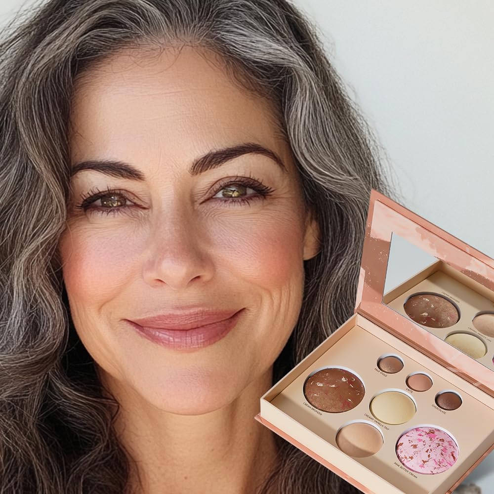 LLASIDO Paleta sombras neutras 3 para crease suave.