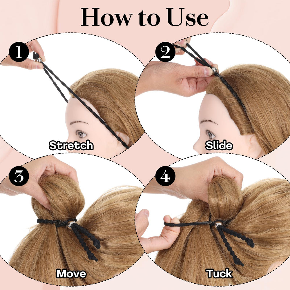 LLOUSSAK cabello rizado natural, sin daño gracias al diseño suave.