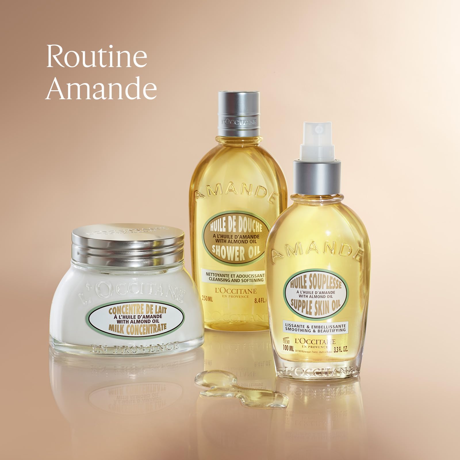 L'OCCITANE Base para afeitado con aceite de almendra.
