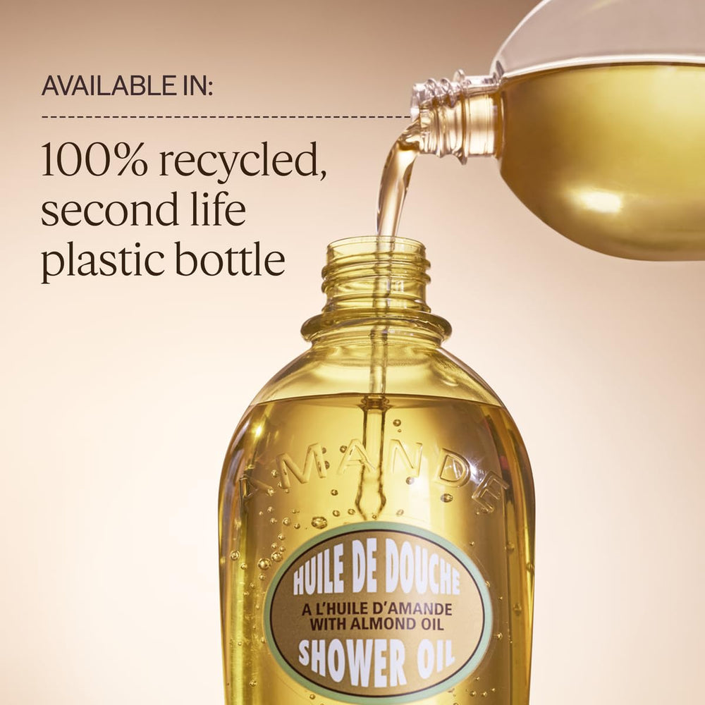 L'Occitane Aceite de Ducha de Almendra, apto para piel seca.