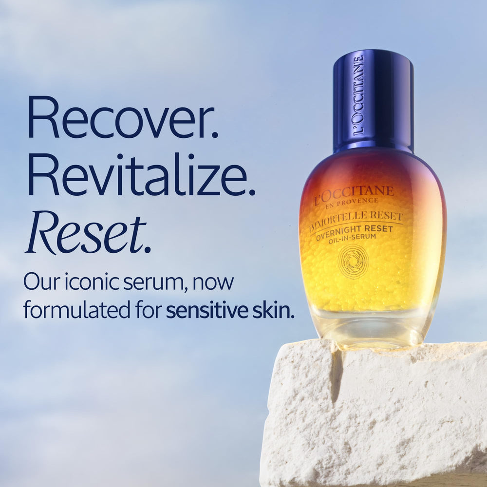 L'Occitane Immortelle, gota de suero nocturno para calma de la piel