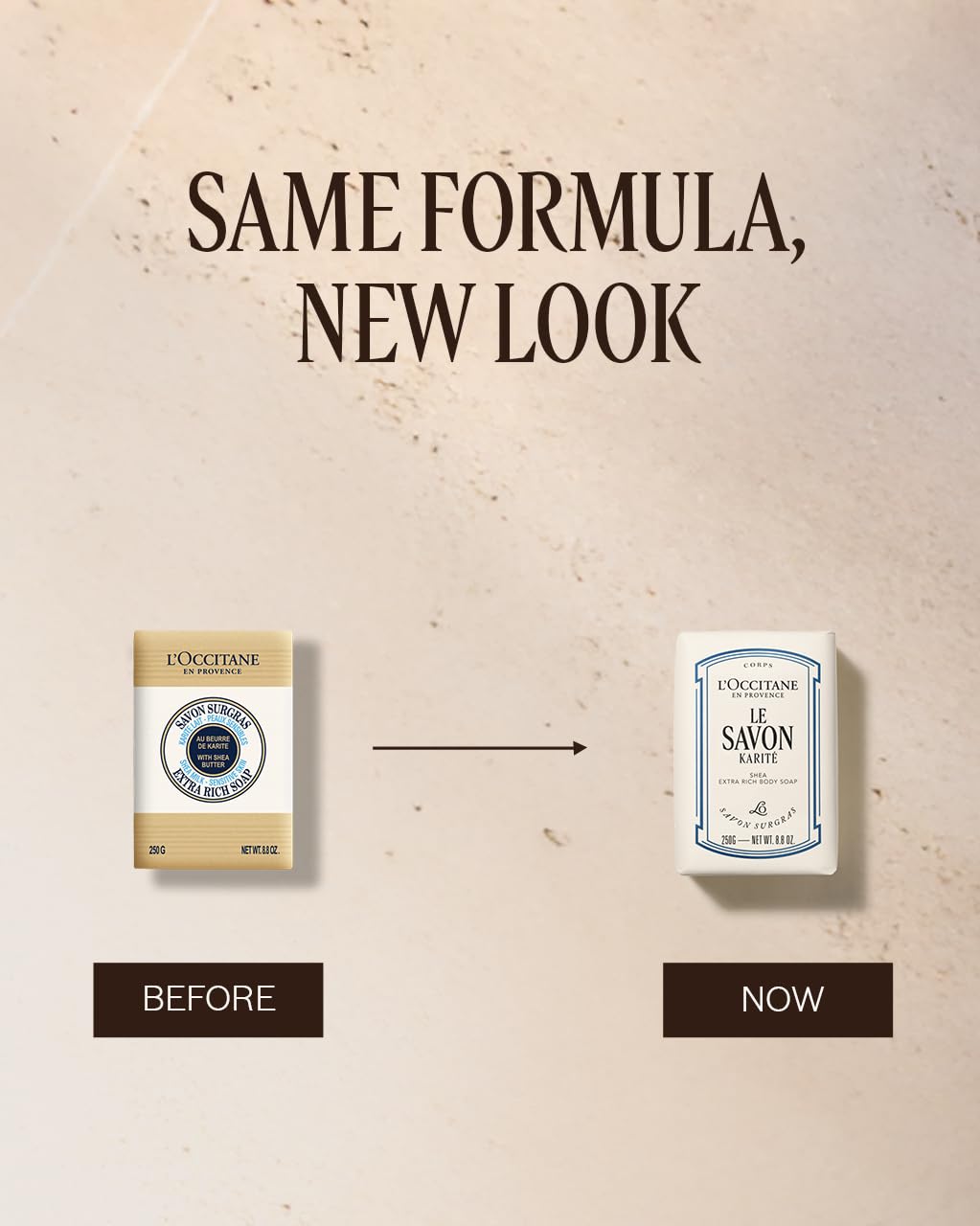 Aroma de L'Occitane Shea Milk con karité fresco.