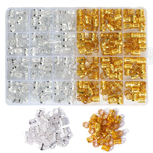 Loceast cuentas para trenzas dorado, brillo intenso para realzar peinados y trenzas.