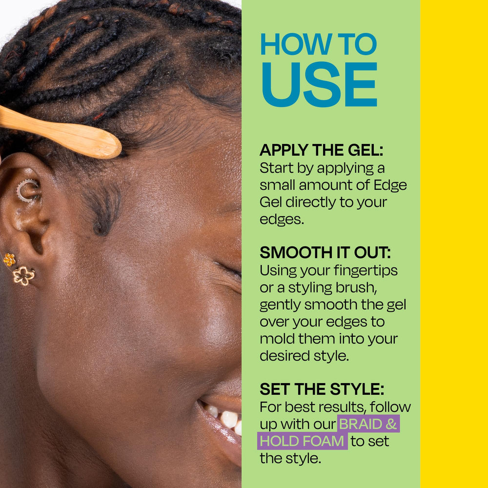 LOCK'N SLEEK Gel de Bordes: aroma a cereza para uso diario