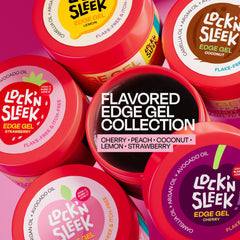 LOCK'N SLEEK Gel de Bordes: brillo sin pelusa para aspecto pulido