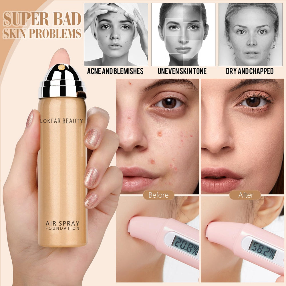 LOKFAR AirBrush tono nude 02 para un aspecto suave