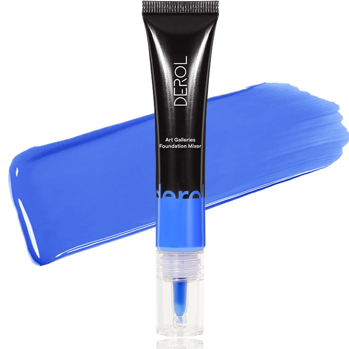 Lokfar blue foundation mixing pigment con gotero para control preciso