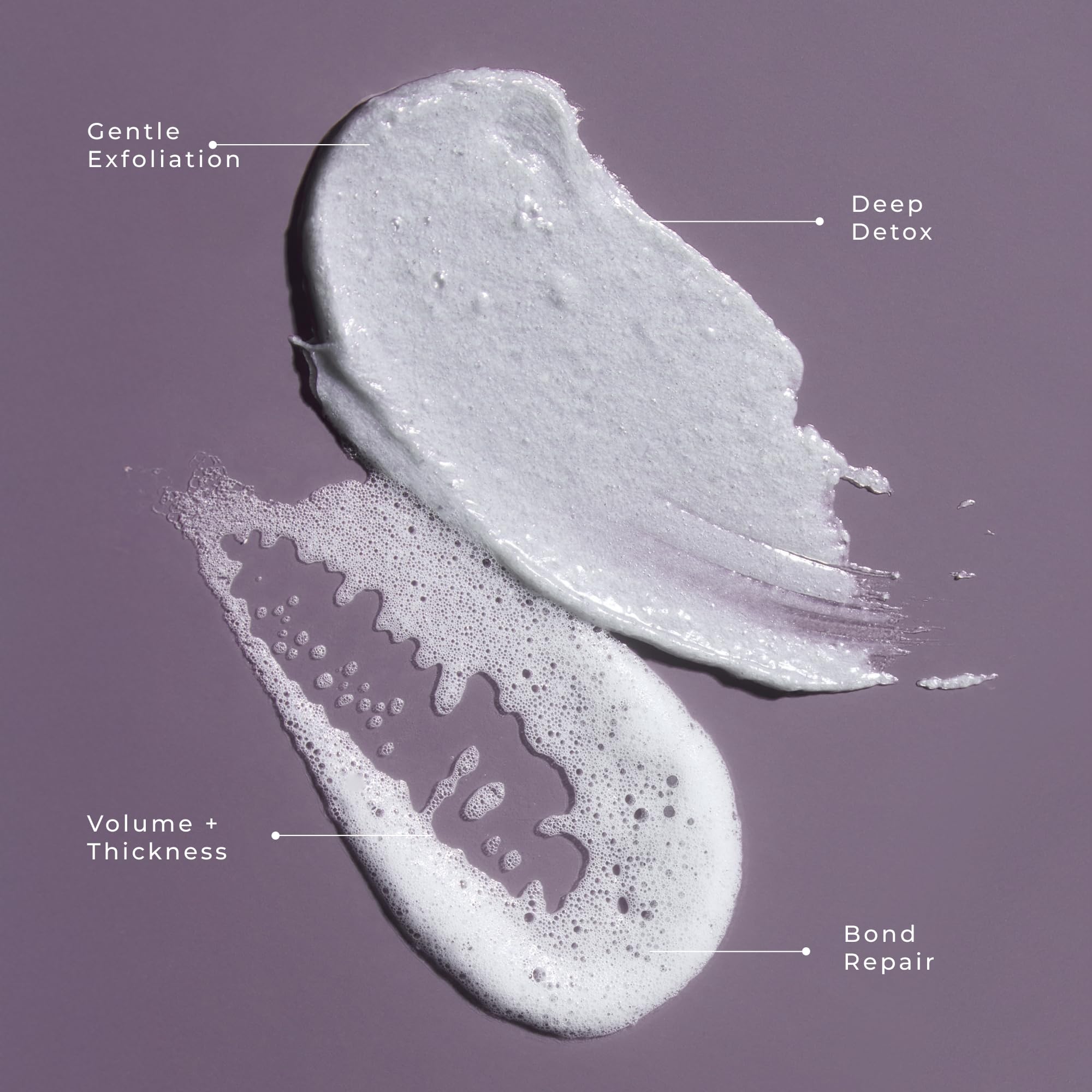 Lolavie Exfoliate & Detox Champú boquilla: acción precisa sobre la acumulación en la raíz.