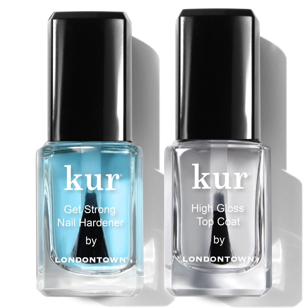 Endurecedor de uñas LONDONTOWN en botella, para fortalecer la uña.