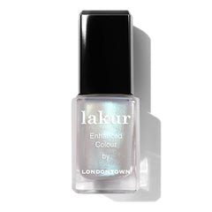 LONDONTOWN Lakur Chrome Glaze en botella con brillo cromado para look llamativo