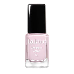 Esmalte LONDONTOWN Lakur en botella para aplicar suavemente, acabado de salón.