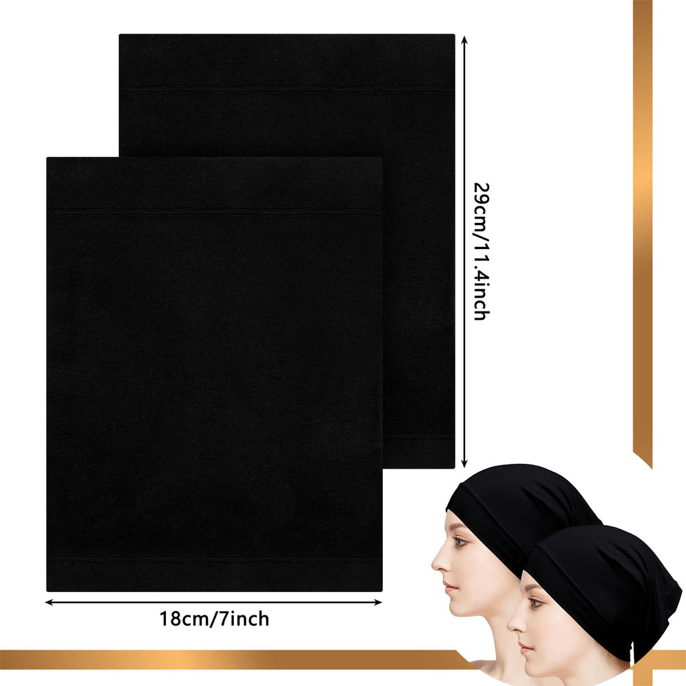Loopeer gorrito interior, vista superior, elasticidad adaptable para distintos volúmenes de cabello.