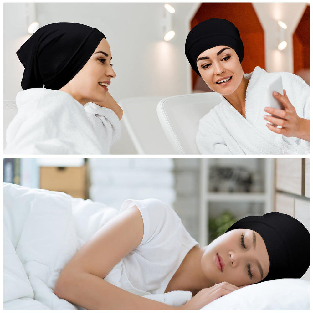 Loopeer gorrito interior, vista cercana, suave modal y duradero para uso prolongado.