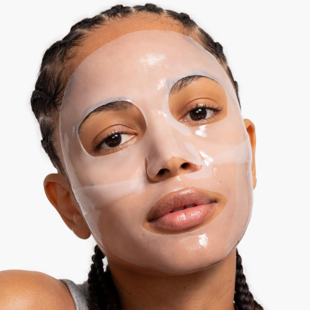 LOOPS Beauty guía de uso: mascarilla de 10 minutos para un respiro facial.