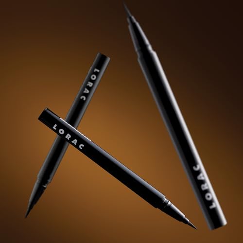 LORAC PRO Liquid Eyeliner ofrece aplicación precisa gracias a la punta flexible.