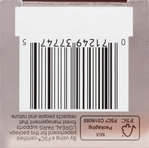 Crema ojos tono rosado L'Oreal Paris, adecuada para párpados.