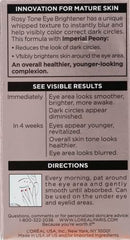 L'Oreal Paris Age Perfect tono rosado crema ojos, textura batida que suaviza ojeras.