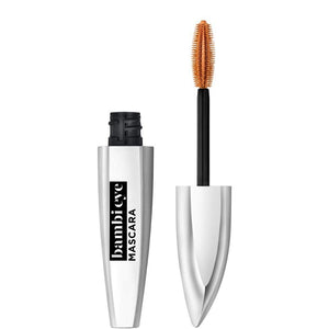 L’Oréal Paris Bambi Eye Mascara: aplicador ancho y largo para levantar y separar pestañas.