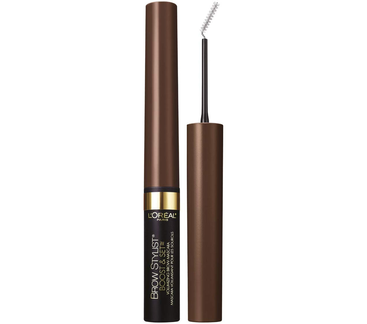 L’Oréal Paris Brow Stylist Boost & Set con cepillo angular para cejas definidas