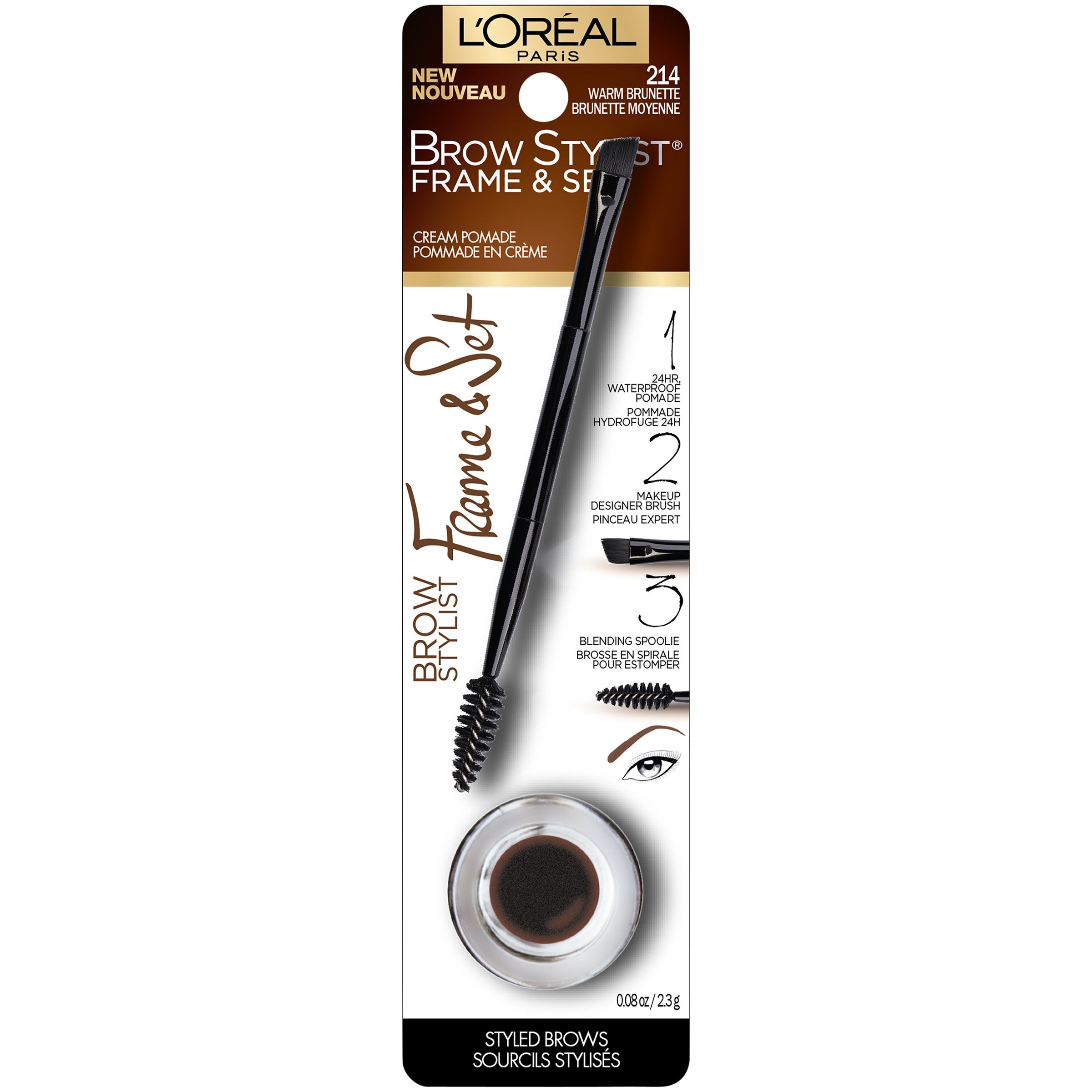 L'Oreal Paris Brow Stylist Frame Set arco definido con precisión