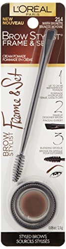 L'Oreal Paris Brow Stylist Frame Set brocha angular diseñada para delinear