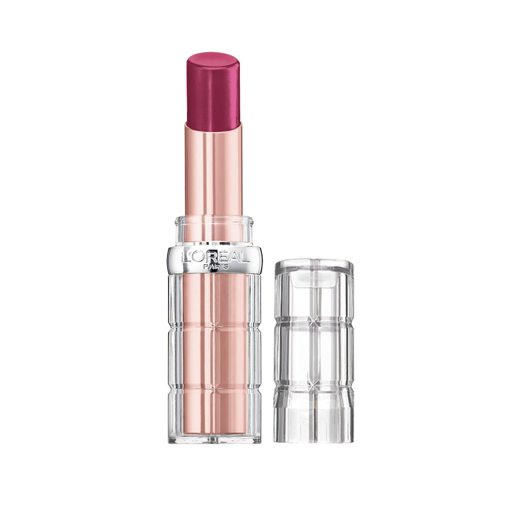 Pintalabios L’Oréal Paris Color Riche con volumen y brillo en tono Wild Fig para un look radiante.