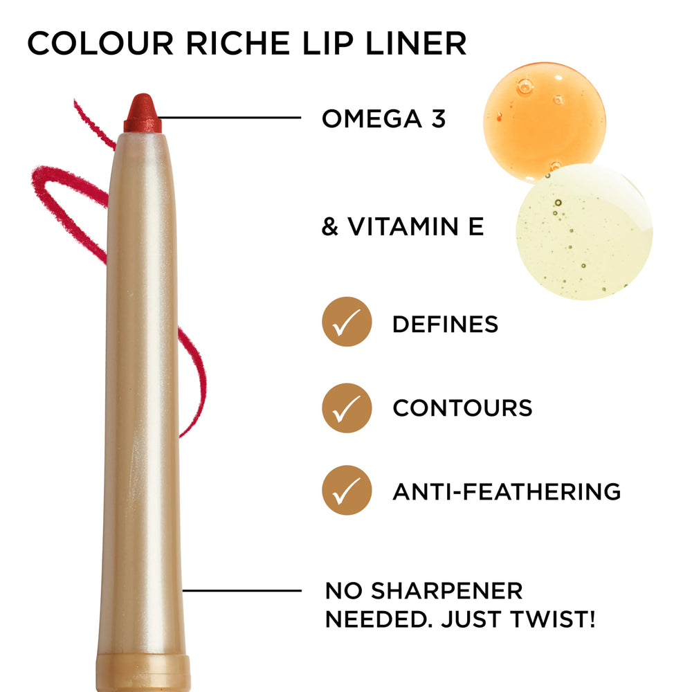 L'Oréal Paris Colour Riche Lip Liner labios completos para un look intenso