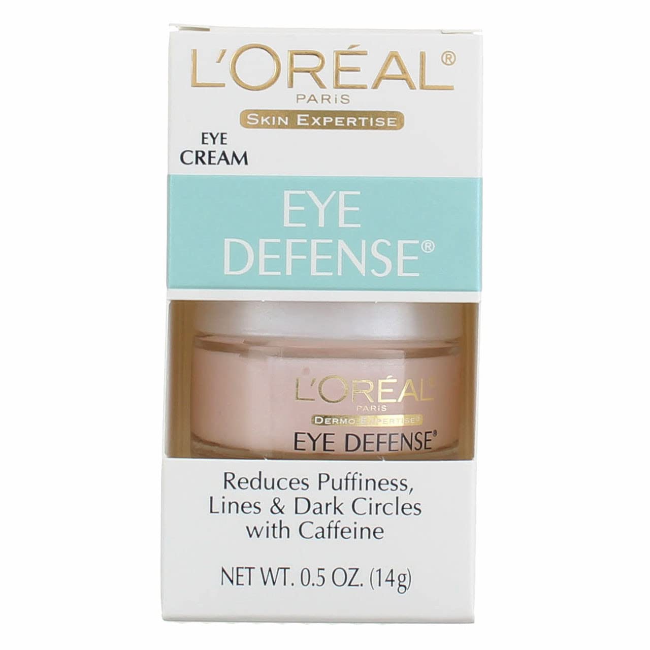 Aplicación suave del gel defensor ocular de L’Oréal Paris