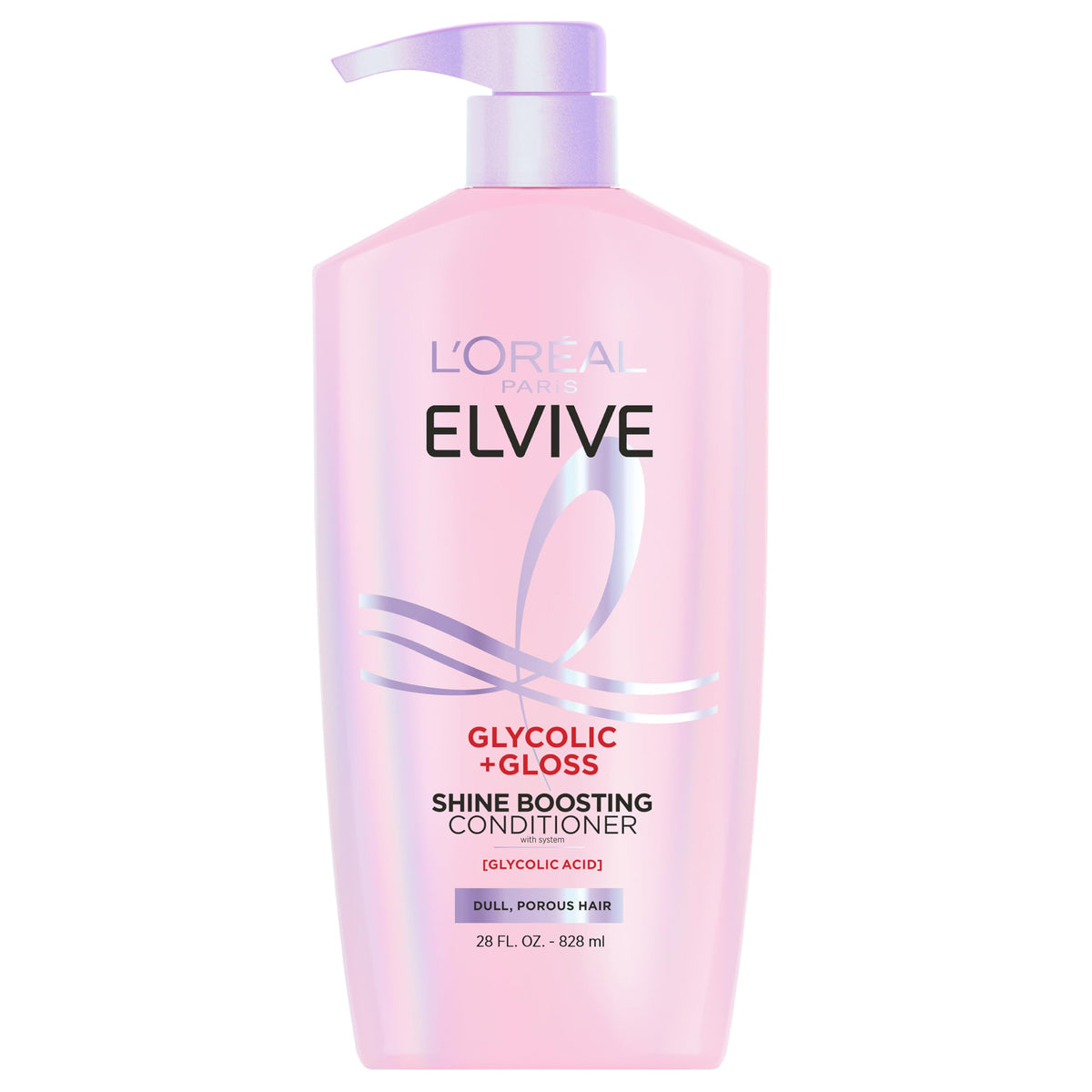 Champú Elvive Glycolic + Gloss brillo inmediato en cabello opaco