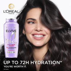 Ingrediente con ácido hialurónico para mayor hidratación en Elvive Hyaluron Plump.
