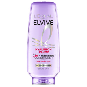 Acondicionador Hyaluron Plump en envase, hidratación profunda para cabello seco
