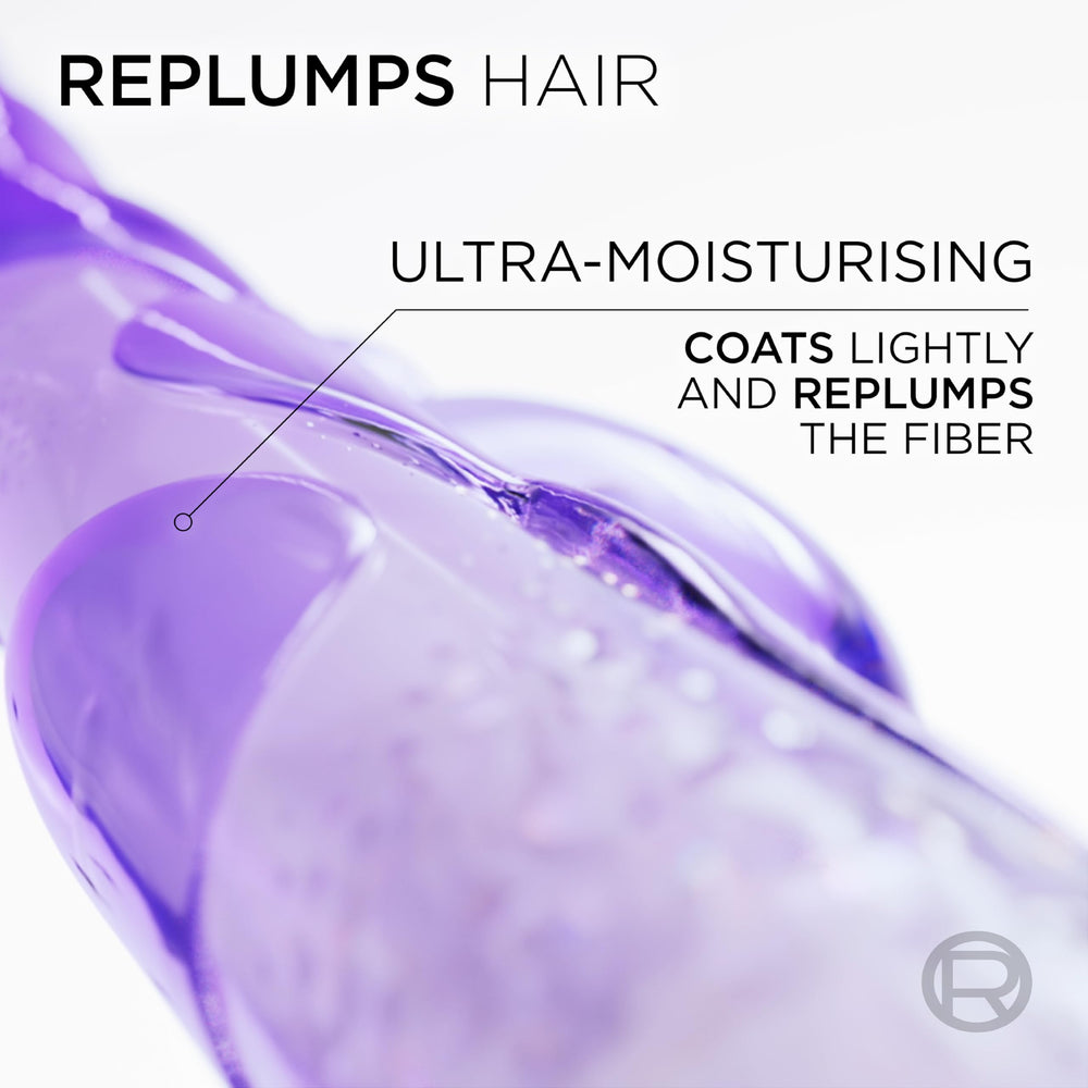 Rutina diaria Hyaluron Plump para cabello deshidratado.