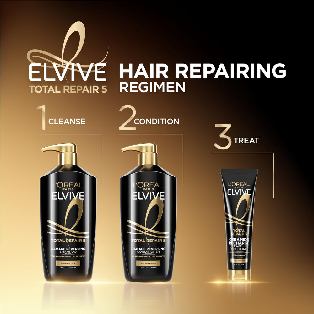 Brillo y aspecto saludable tras usar Total Repair 5