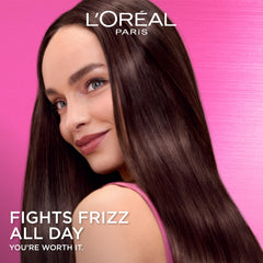 Control del frizz con Iron Sleek para cabello sin encrespamiento