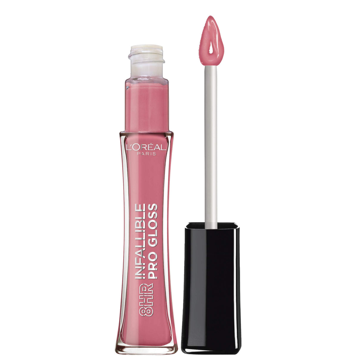 L’Oréal Paris Infallible Rosa Crepúsculo con aplicador Petit Coeur para delinear y colorear los labios.