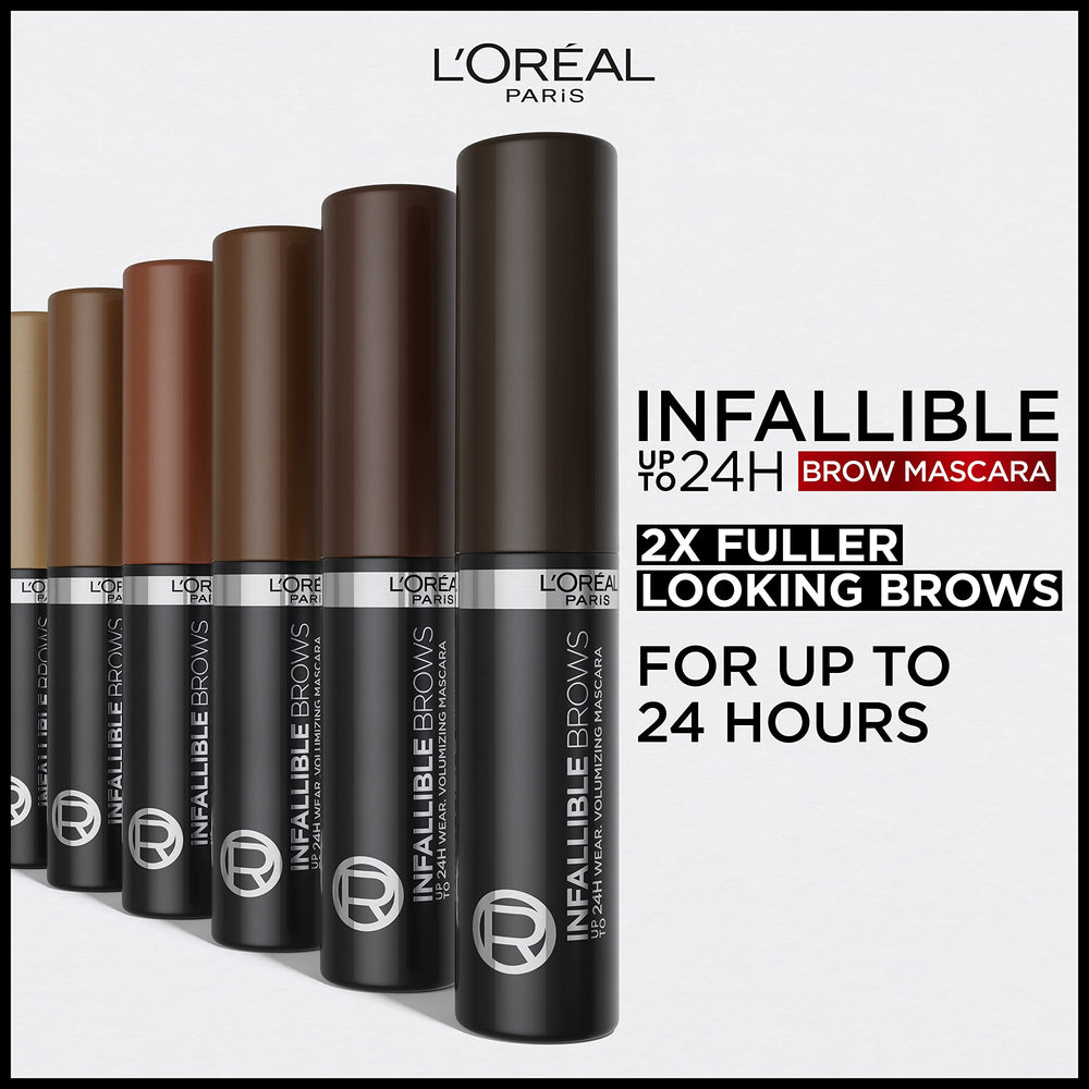 L’Oréal Paris Infallible: aplicación fácil para cejas definidas.