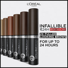 L’Oréal Paris Infallible: aplicación fácil para cejas definidas.