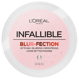 L’Oréal Paris Infallible Blur-fection: polvo difuminante que suaviza líneas y poros para acabado suave