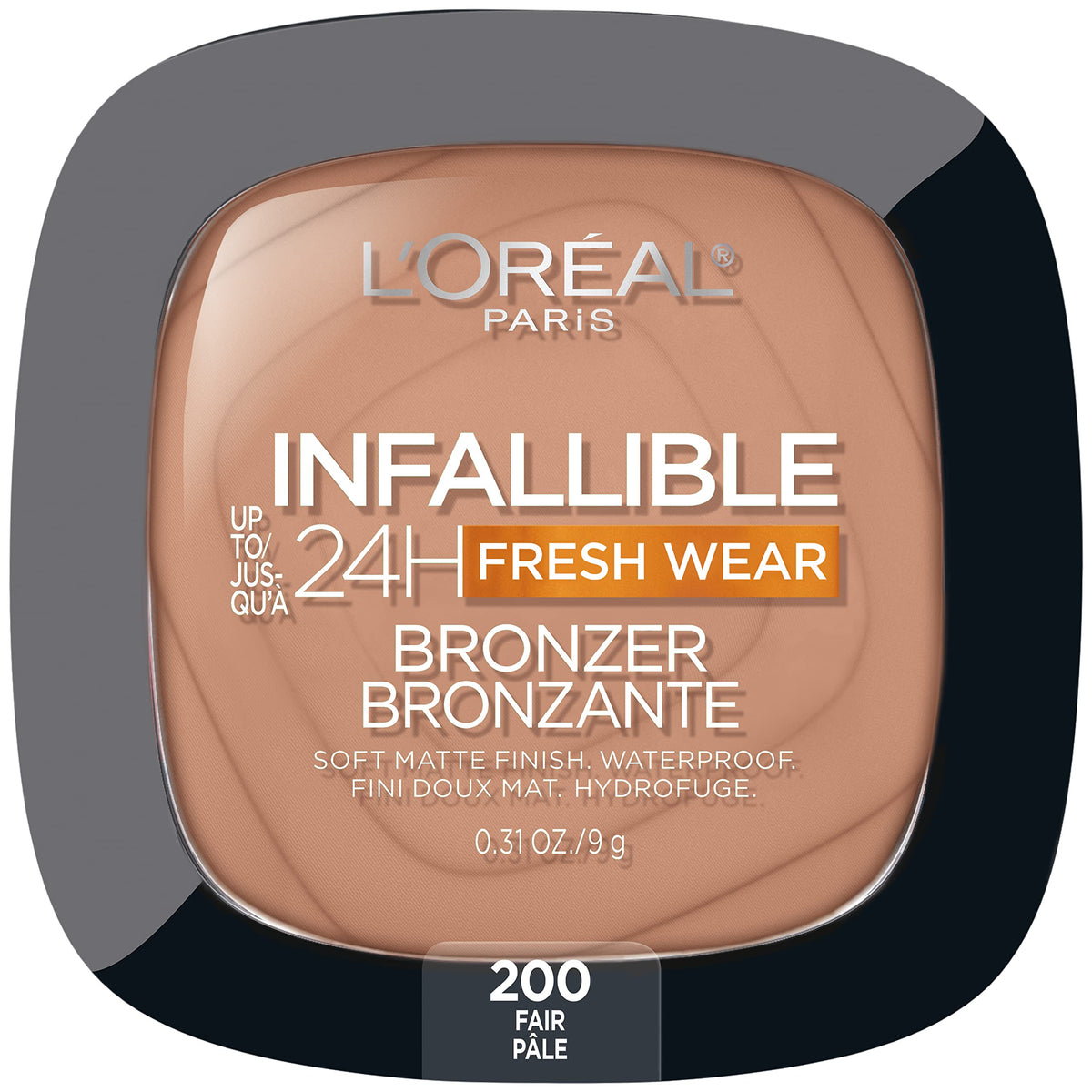 L'Oréal Paris Infallible Bronceador mate suave con acabado duradero para todo el día