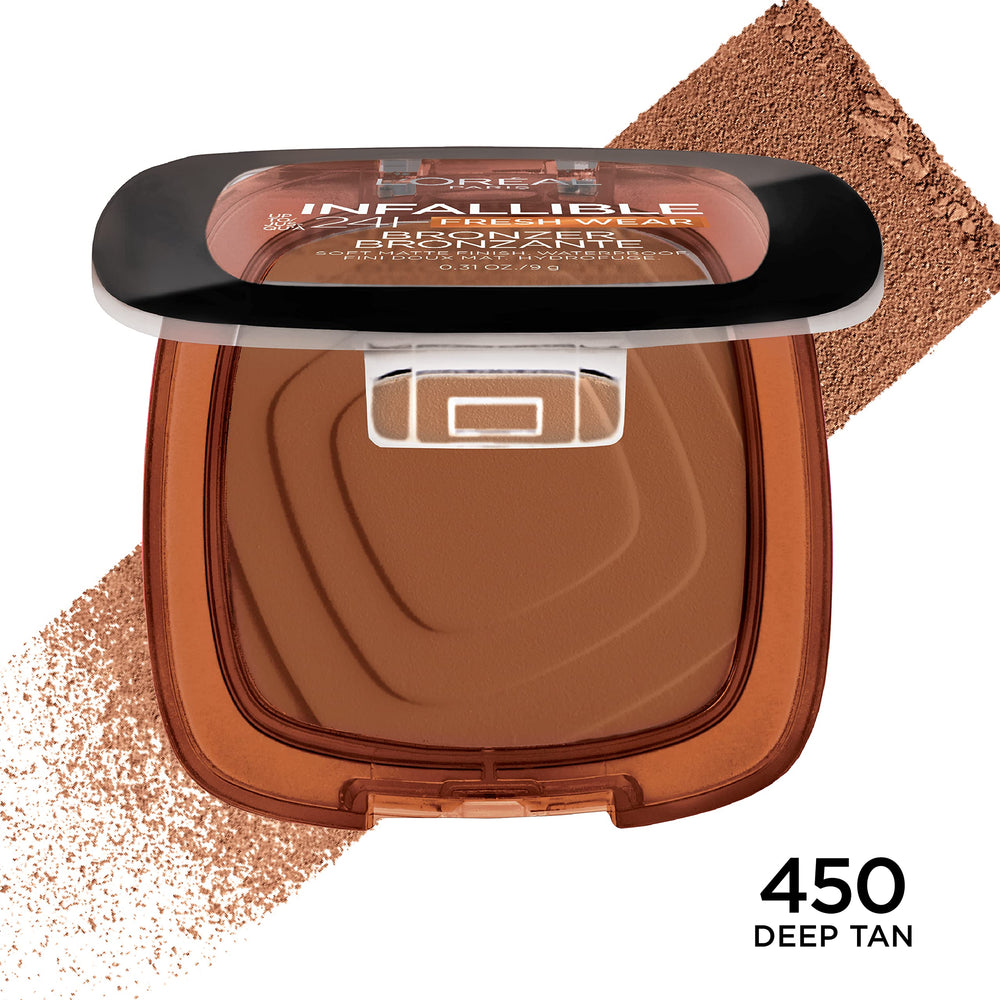 L'Oreal Paris Infallible bronceador sin transferencia para uso diario.