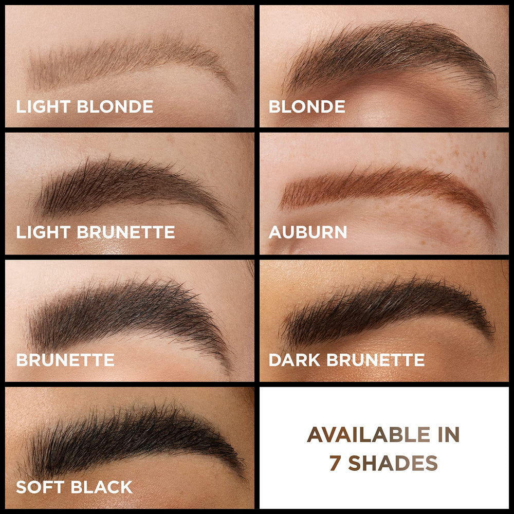 L'Oreal Paris Infallible Volumizing Brow Mascara: tono Brunette 5.0 para cejas naturales