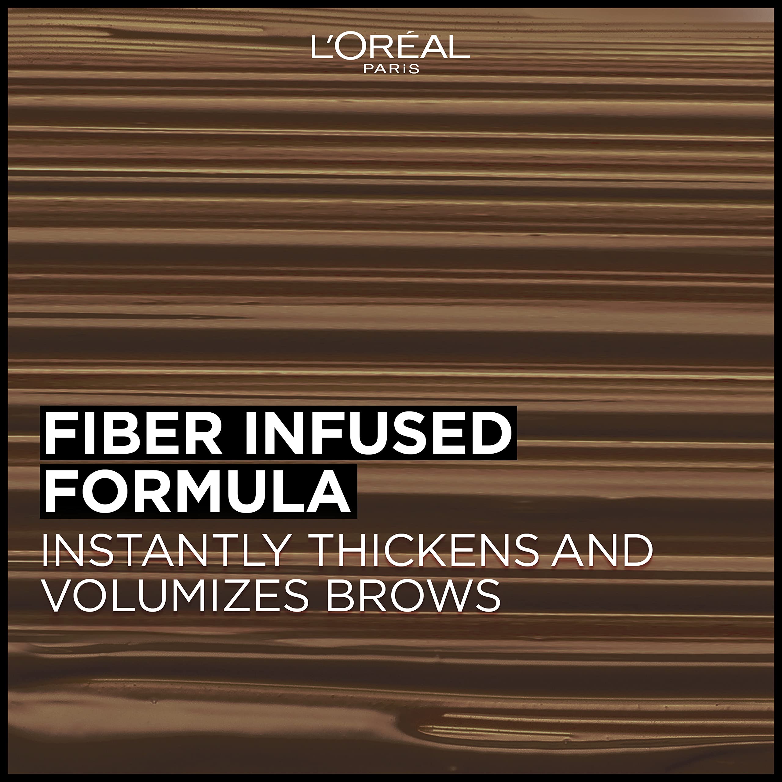 L'Oreal Paris Infallible Volumizing Brow Mascara: aplicación fácil con cepillo 3D